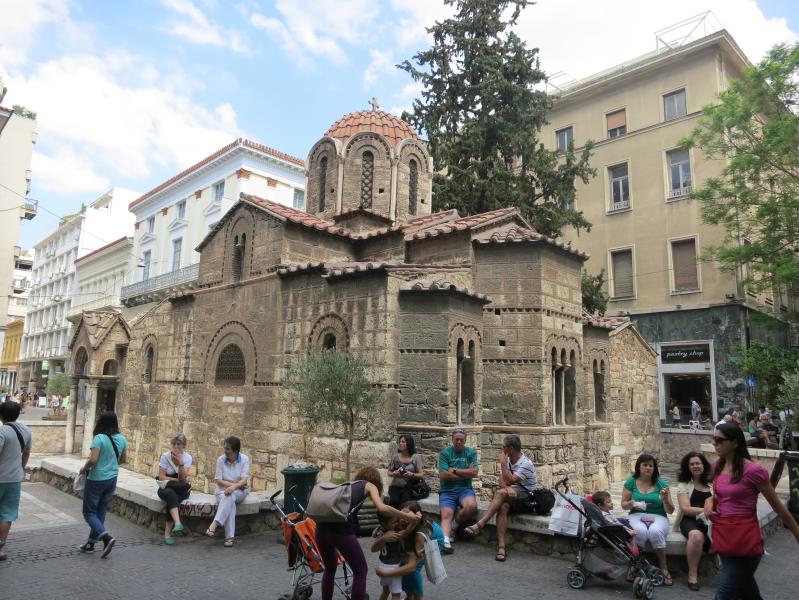 Athens: Church of the Panagia Kapnikarea