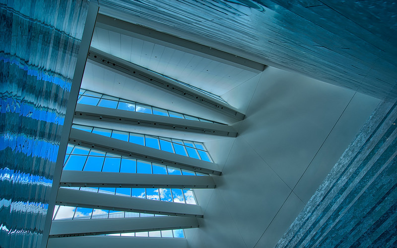 Blanton Museum Lobby, Austin TX