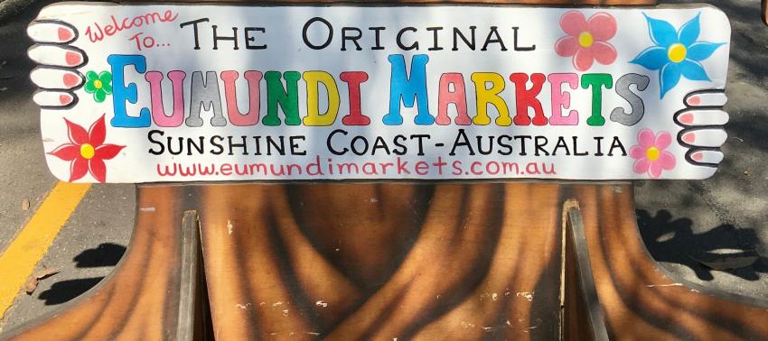 Eumundi Market entrance