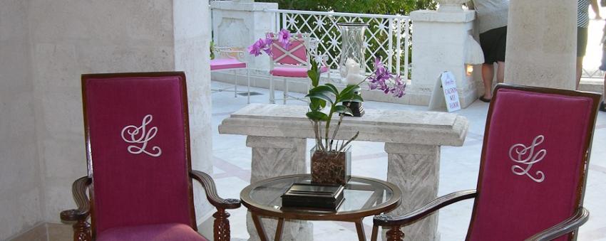 Barbados, Sandy Lane Luxury Resort, chairs