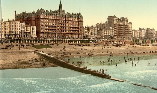 From the pier Brighton England