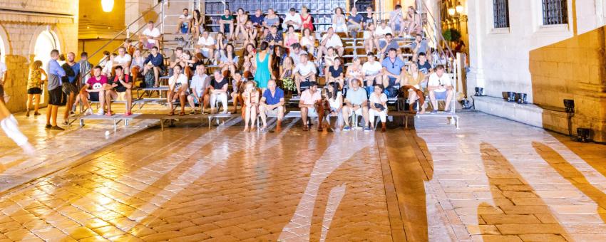 Audience at Dubrovnik Summer Festival 2019