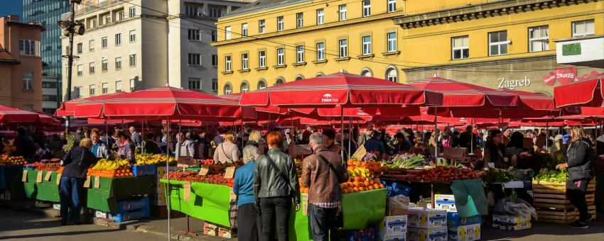 Zagreb: Dolac Market