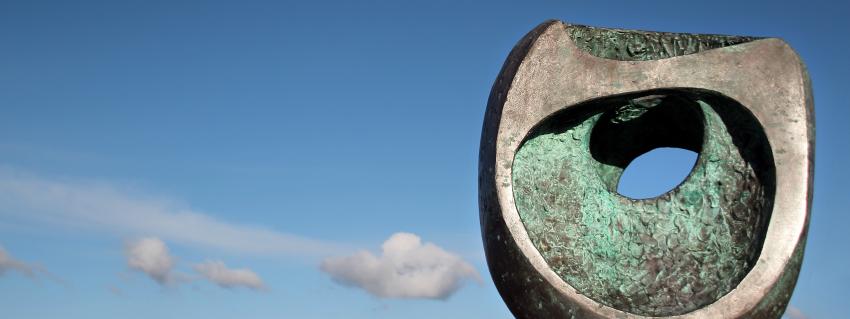 Barbara Hepworth sculpture, St.Ives