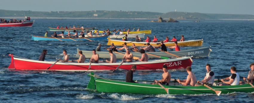 Gig Race in the Isles of Scilly