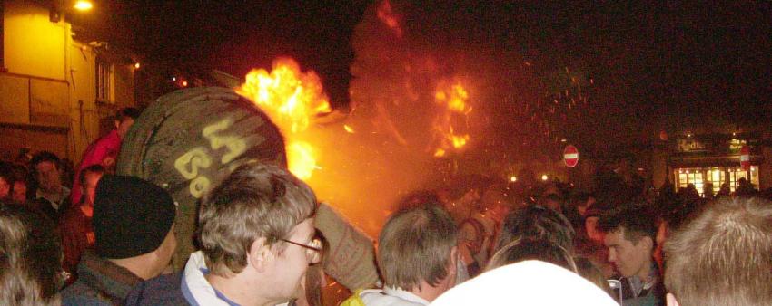 Ottery St Mary Tar Barrels 2006