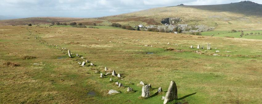 Merrivale 2 stone row