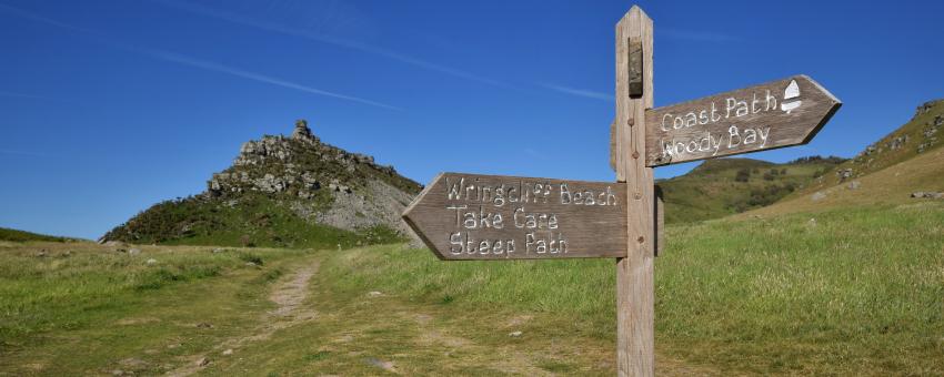 The Valley of Rocks - Devon