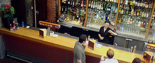 Bar of Indigo Yard, Edinburgh (viewed from Mezzanine)