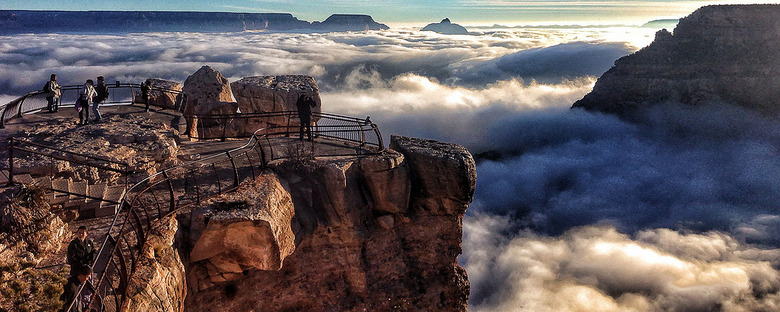Grand Canyon National Park Cloud Inversion: November 29, 2013