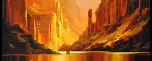Grand Canyon Painting.