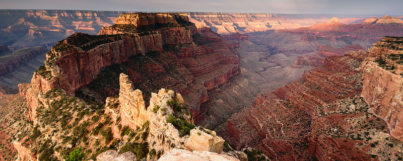 Sunrise from Cape Royal, North Rim, Grand Canyon