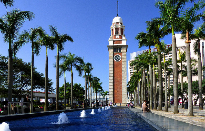 Kowloon clock tower. HK