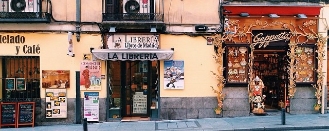 #calle #madrid #spain #libreria