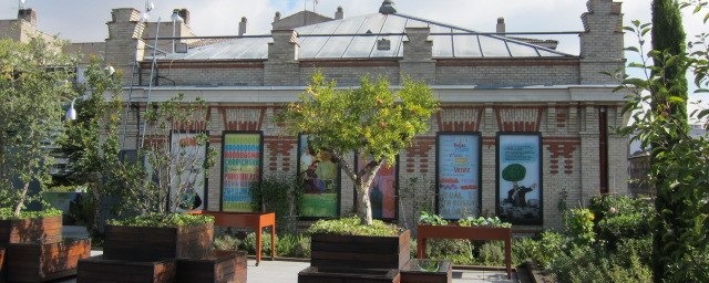 La Casa Encendida. Terraza