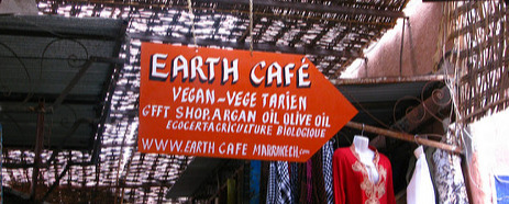 only vegetarian/vegan restaurant in Marrakech