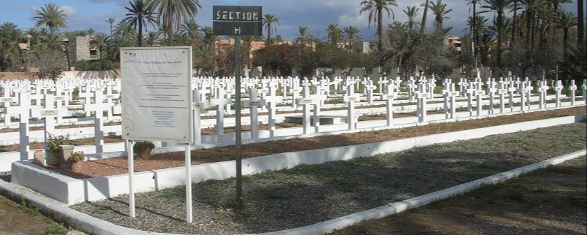Marrakesh European cemetery