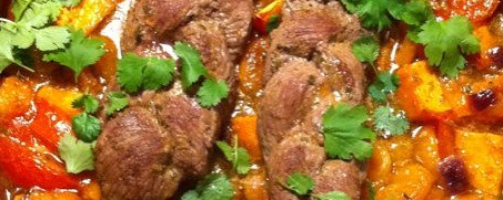 Lamb Tajine with sweet potatos