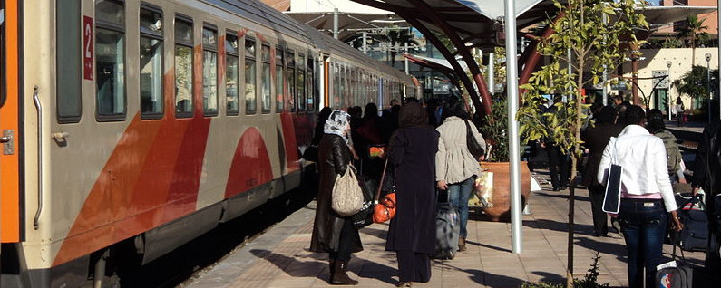 Banchina stazione Marrakech