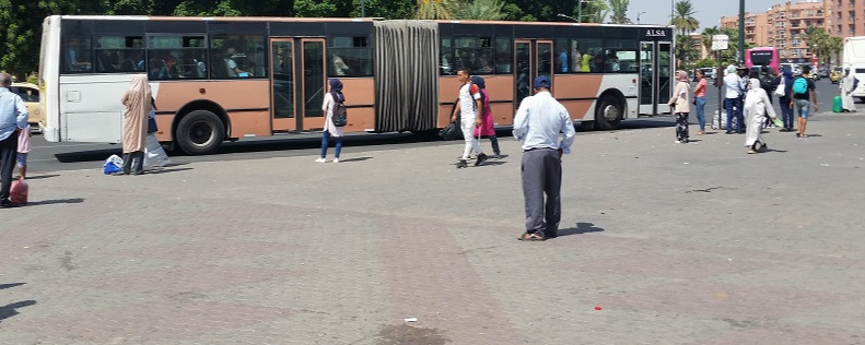 Marrakesh city buses