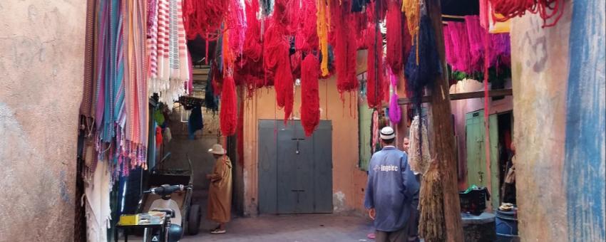 Souk Sabbaghine (dyers' souk)