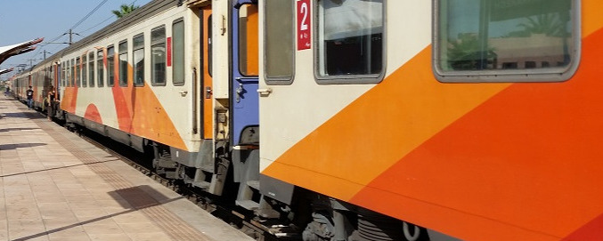 train at Marrakesh station