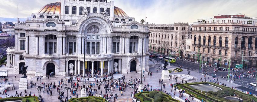 PALACE OF FINE ARTS, MEXICO CITY