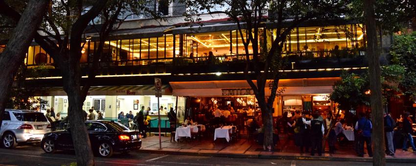 Restaurants, Polanco tour, Saturday evening