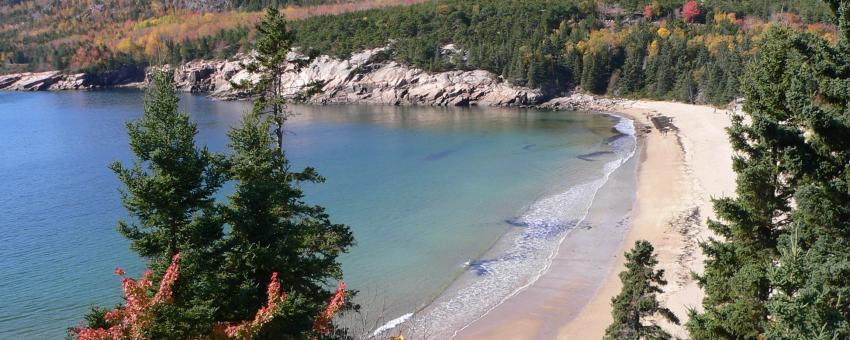 At Sand Beach, Acadia National Park