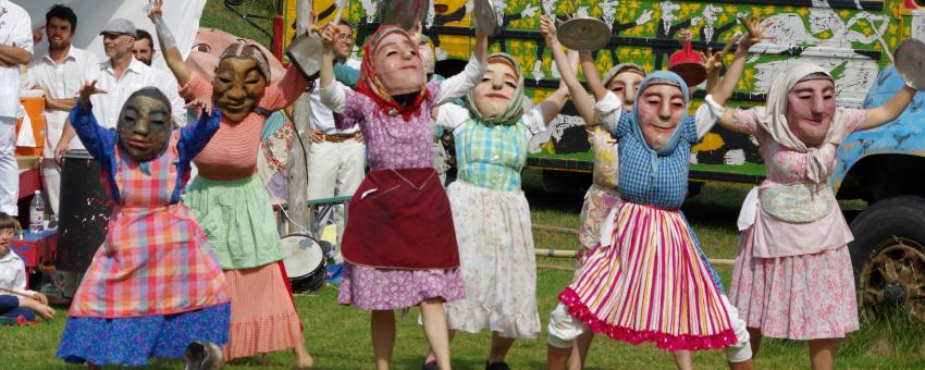 Bread and Puppet pageant, Glover, Vermont
