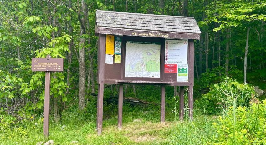Trailhead for Skookumchuck Trailhead