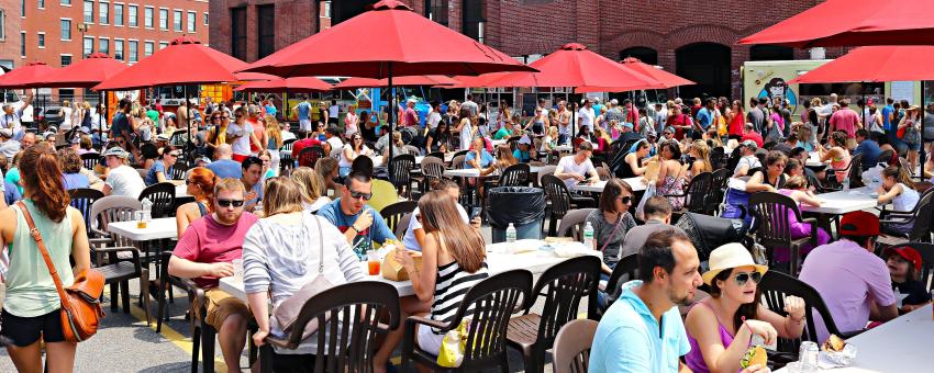 Food Trucks at the SoWa Open Market