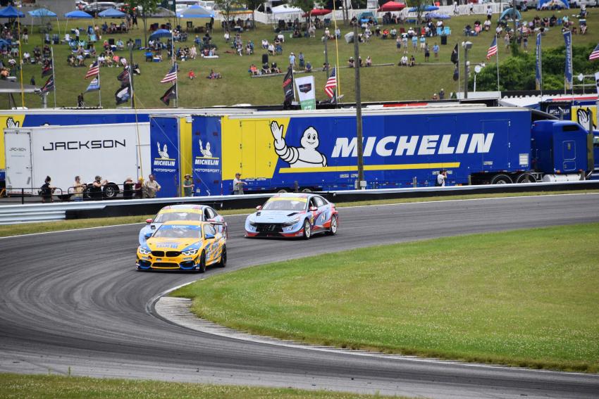 IMSA Michelin Pilot Challenge Race at Lime Rock Park, Lakeville, Connecticut (USA)