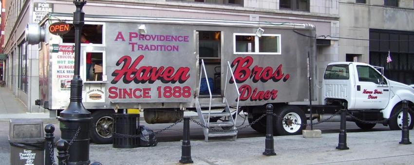 This is my 2008 photo of Haven Brothers in Providence, RI.
