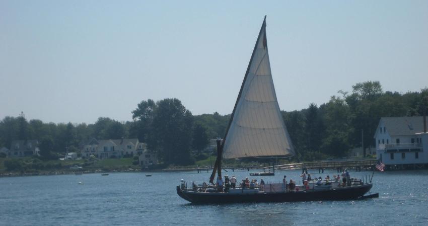 Gundalow on the Piscataqua