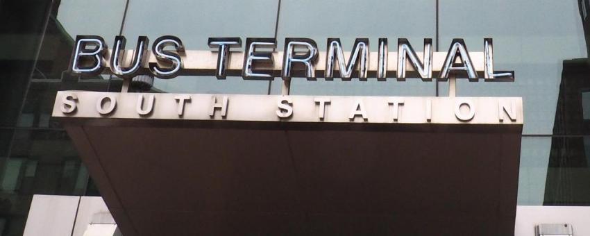 South Station Bus Terminal  downton Boston, Massachusetts