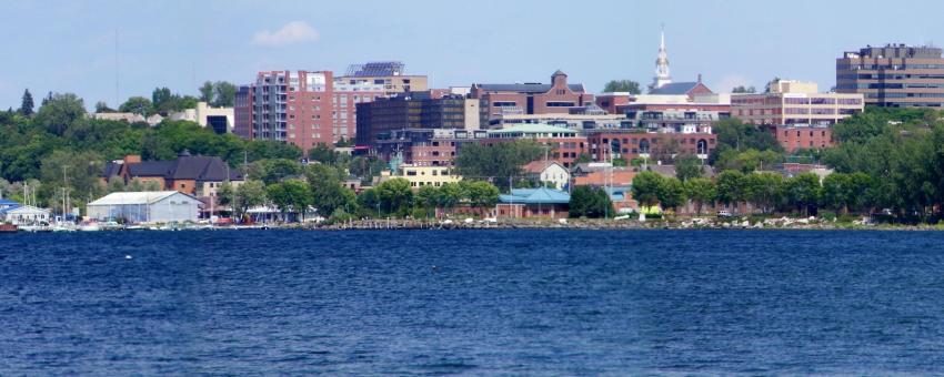 Looking across the bay - Burlington, VT