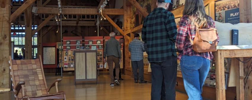 Guilford Welcome Center on Interstate 91 North at mile marker 5.4 in Guilford, Vermont.