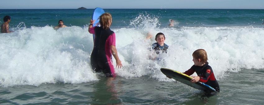 Surfing St Clair