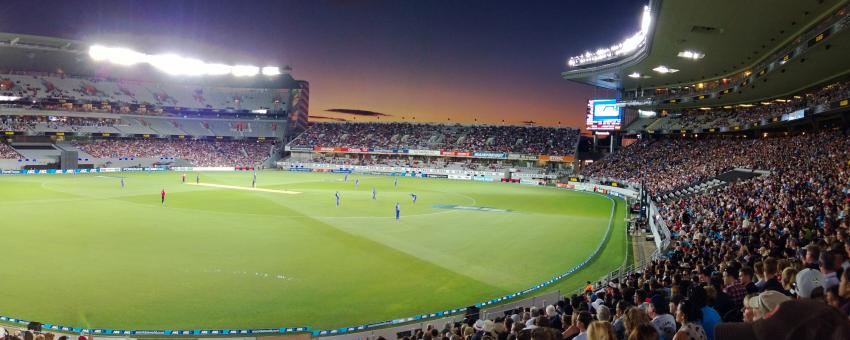 Eden Park at Dusk