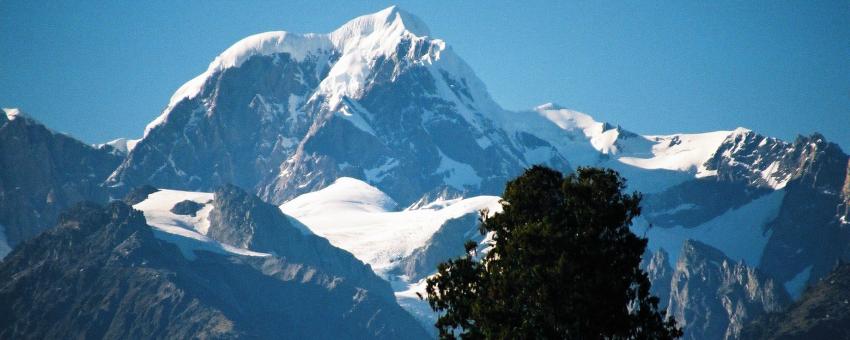 Mount Tasman from Lake Matheson, 5 April 2012