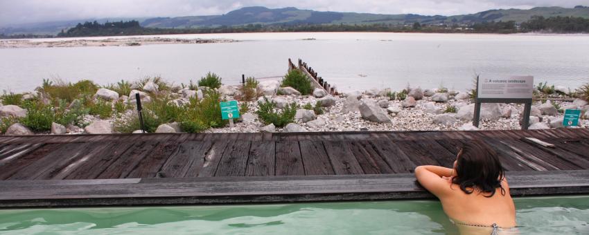 New Zealand: Polynesian Thermal Spa in Rotorua