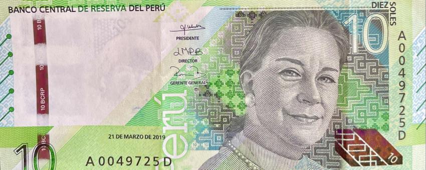 10 Peruvian Nuevo Soles