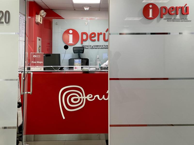 iPeru office in the Lima airport