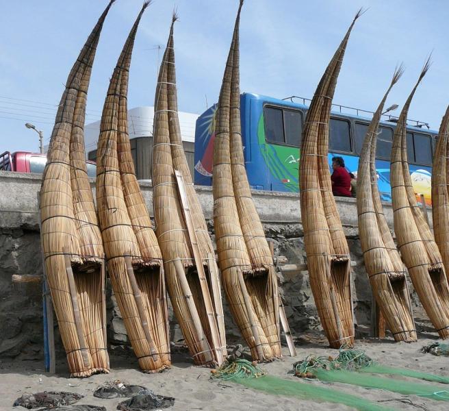 Totora Fishing Boats