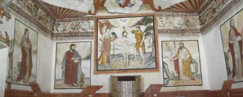 Colonial Paintings in the Church of Sangarará