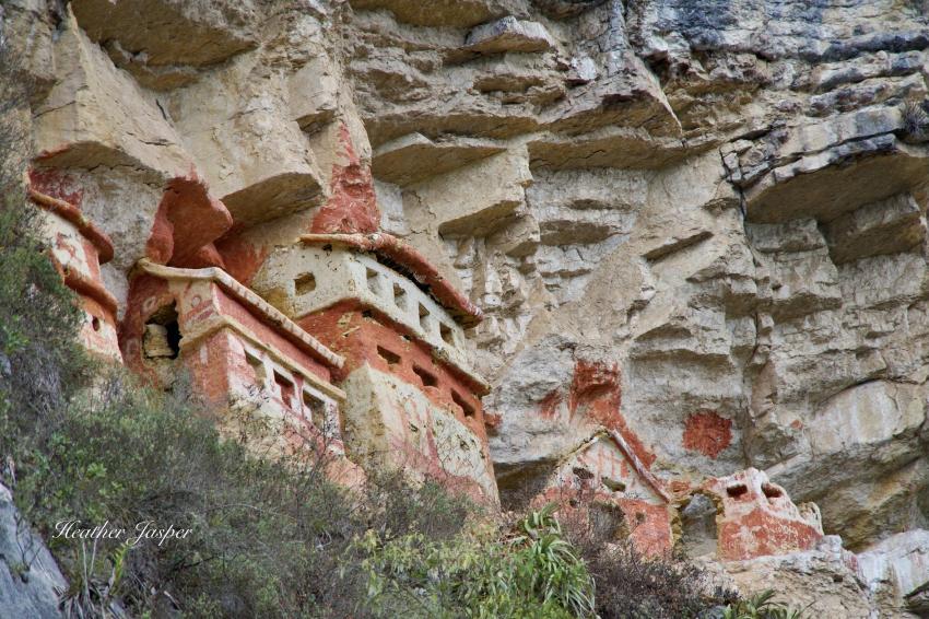 Revash Mausoleums from side