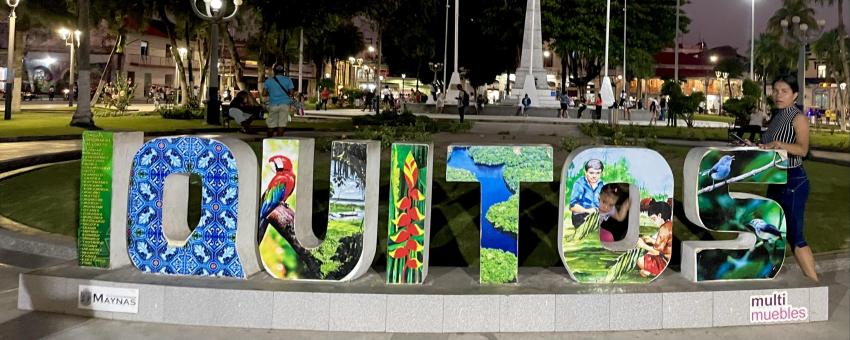 Iquitos City Sign