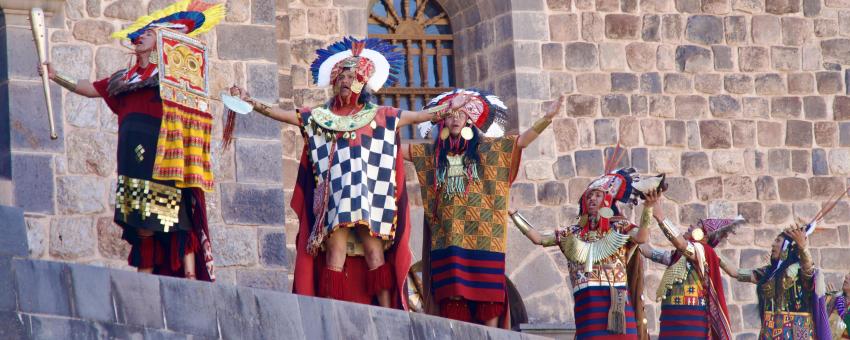 Cusco Festival Inti Raymi at Qorikancha