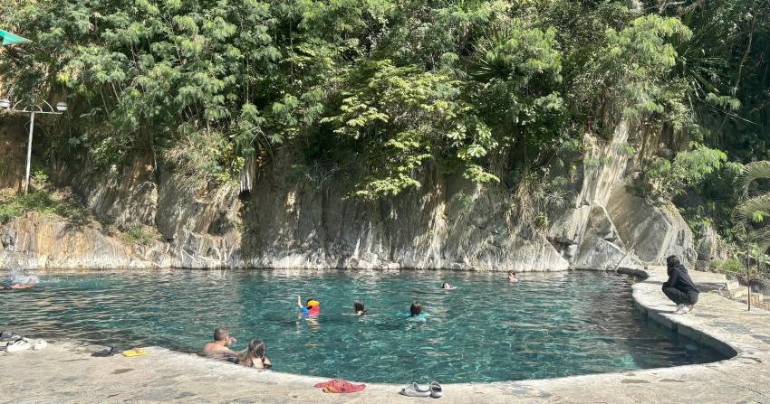 Cocalmayo Hot Springs by Santa Teresa